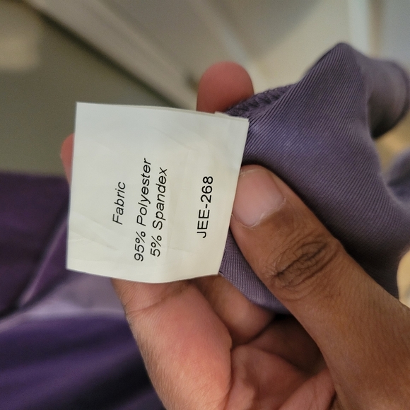 JessaKae Royal Purple Velvet Whimsigoth Dark Fairy Glam Maxi Dress. Size XL - Picture 8 of 10